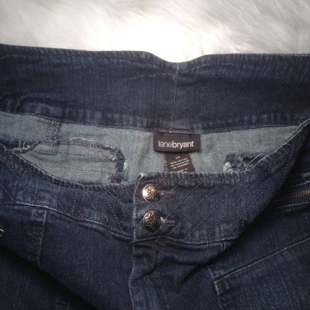 Clearance ☀️LB Jean Skirt Size 24 - Picture 6 of 6